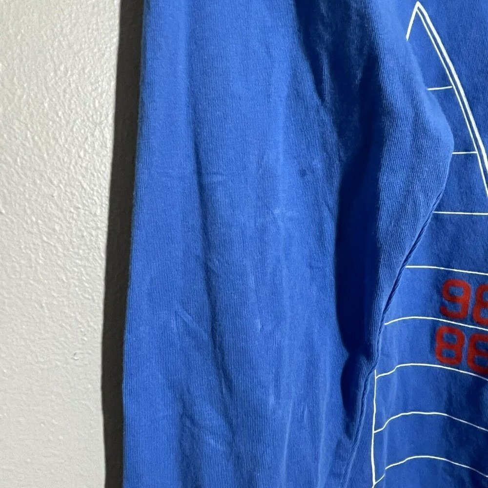 Vineyard Vines Sailing Boat TShirt Kid Boy Girl Size L 16/18 Long Sleeve Blue - Picture 7 of 10